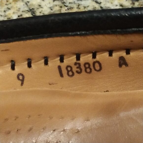 Alan Payne Black Bergamo Deerskin & Lizard Loafers Antique Sz 9 A main image 10